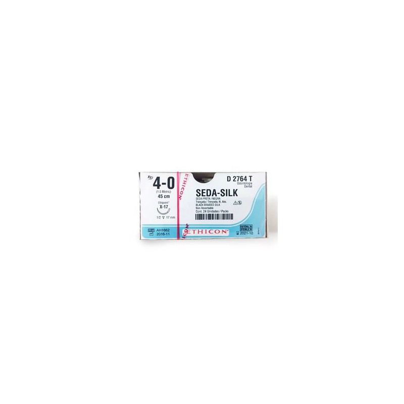 SEDA PERMA-HAND DENTAL 4/0 AGUJA X17 C/24