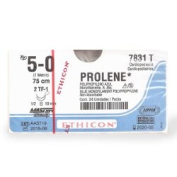 PROLENE AZ 5-0 75 CM TF-1 (2) C/24