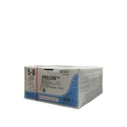 PROLENE 5/0 AG SC-16 3/8 CIRC C/24
