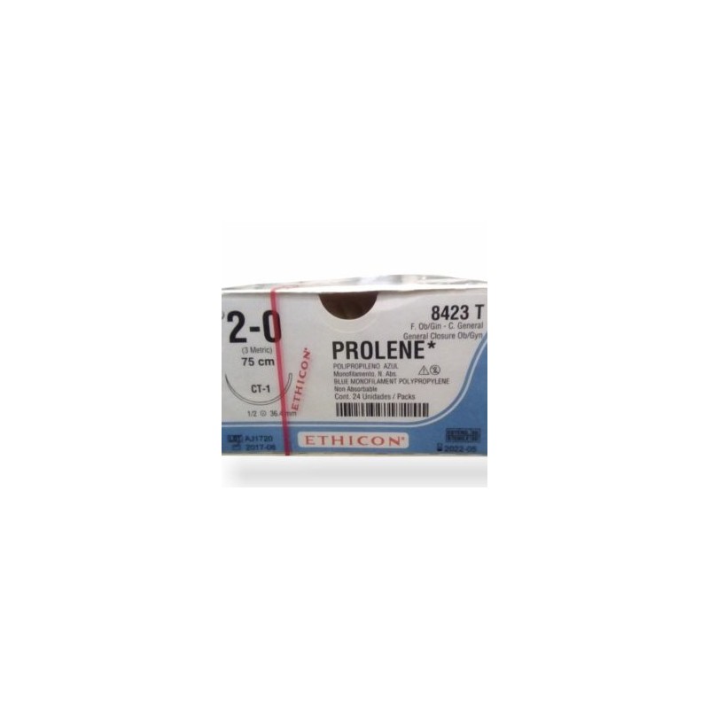 PROLENE 2/0 AG CT-1 1/2 CIRC C/24