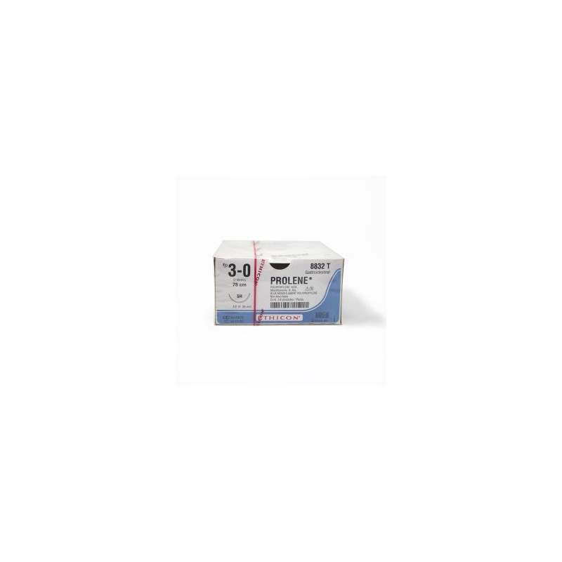 PROLENE 3/0 AG SH AHUS 1/2 CIRC C/24