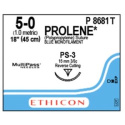 PROLENE 5/0 AG PS-3 3/8 CIRC C/24