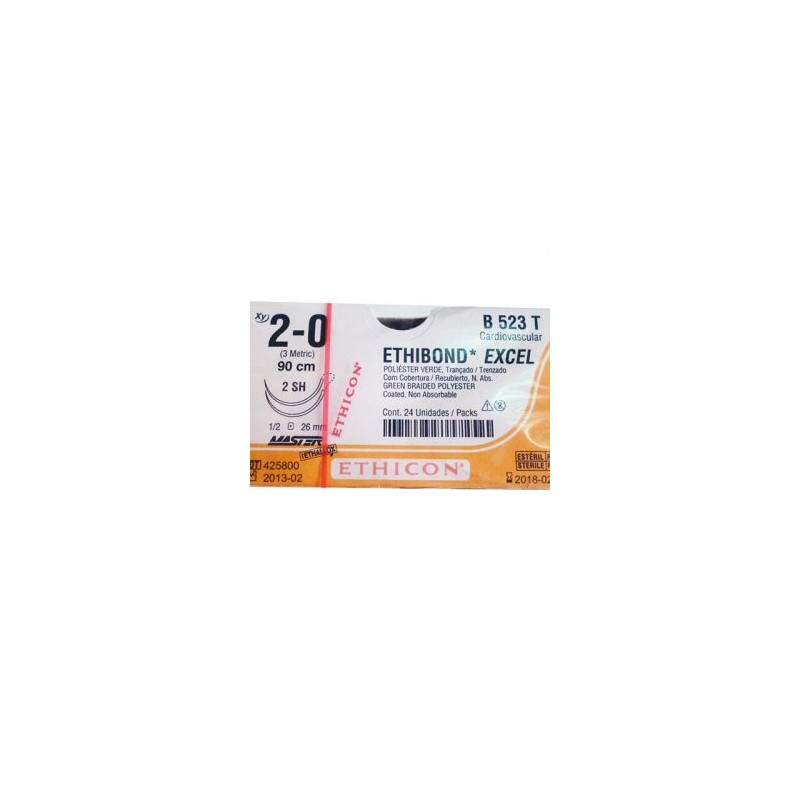 ETHIBOND 2/0 AG SH D/A AHUD 1/2 C/24