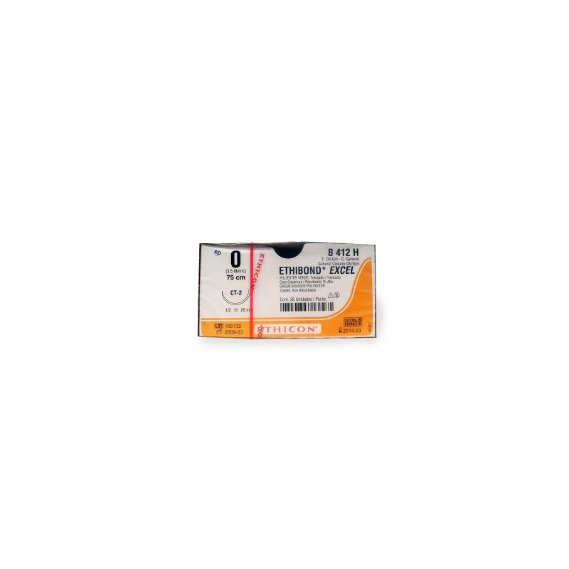 ETHIBOND 1/0 AG CT-2 1/2 CIRC C/36