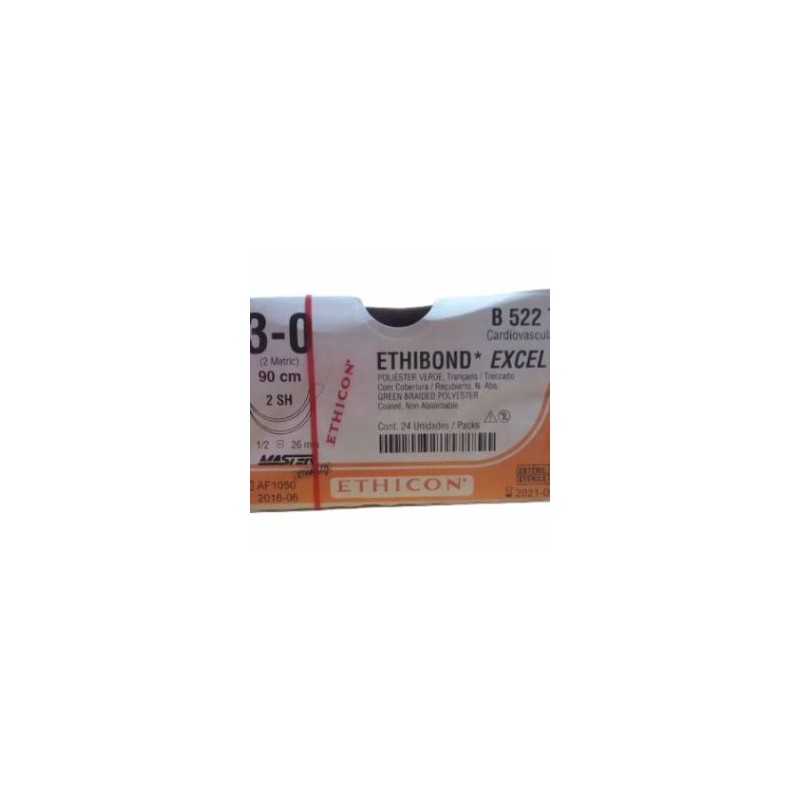 ETHIBOND EXCEL 3/0 AG SH D/A C/24