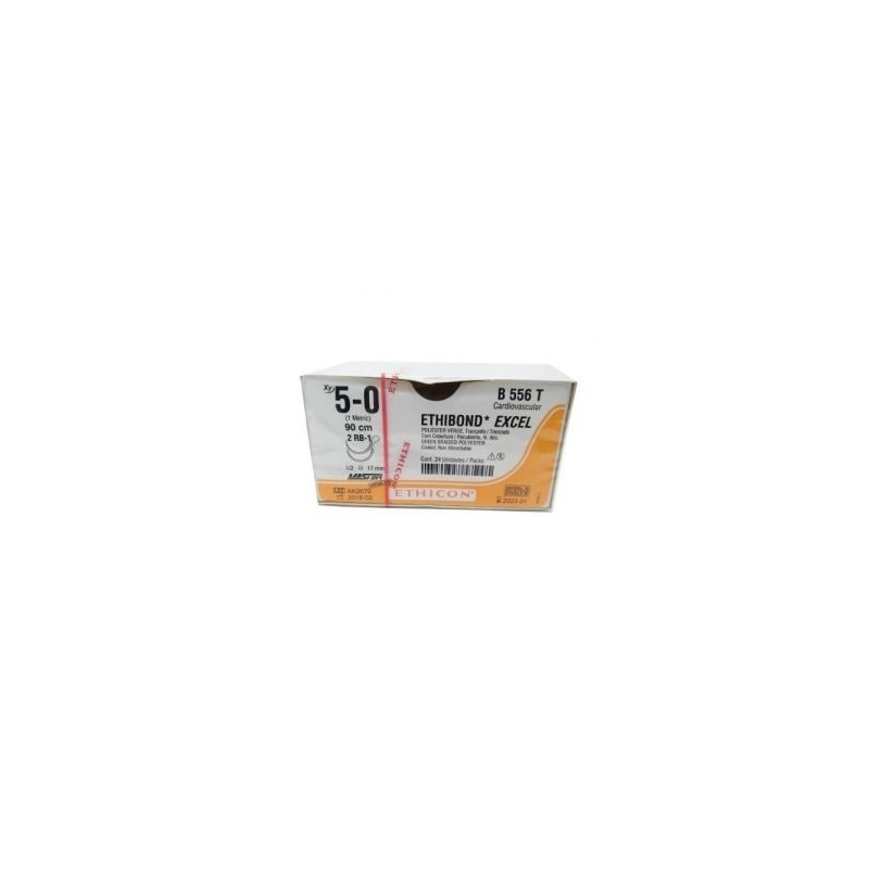 ETHIBOND 5/0 AG RB-1 D/A AHUS C/24