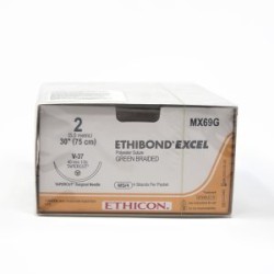 ETHIBOND 2 AG V-37 TAPERCUT C/12