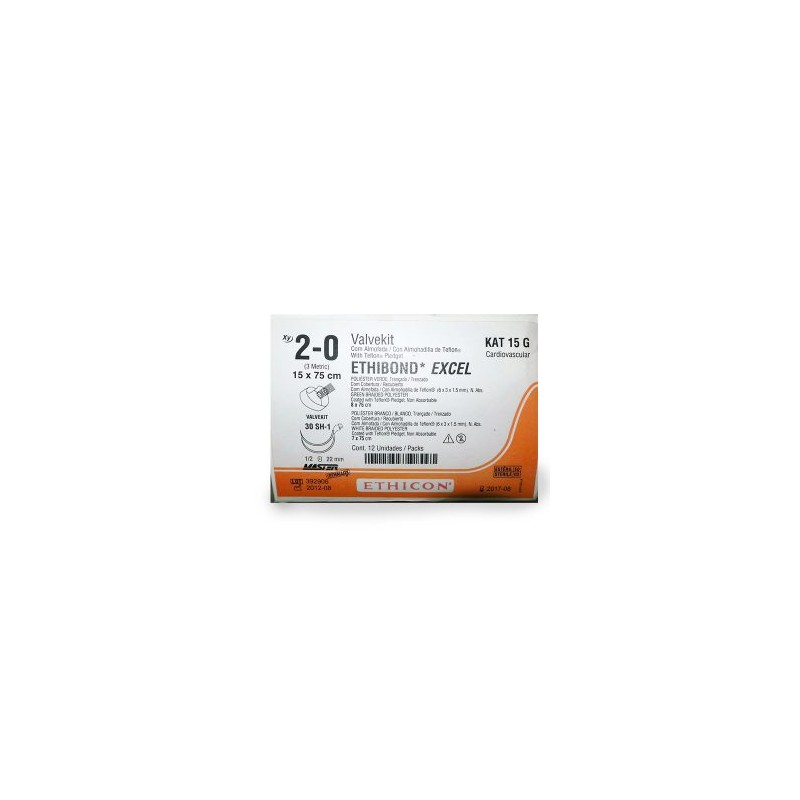 VALVEKIT ETHIBOND VERDE/BLANCO 2/0 C/12