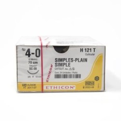 CATGUT SIMPLE 4/0 AG SC-20 ETH C/24