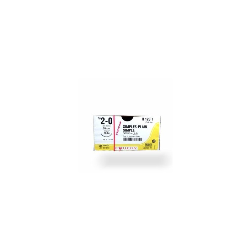CATGUT SIMPLE 2/0 AG SC-24 C/24