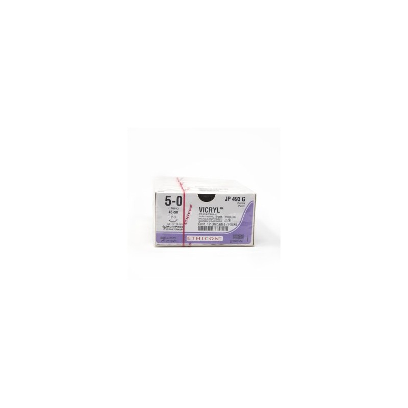 VICRYL INCOLORO 5/0 AG P-3 C/12