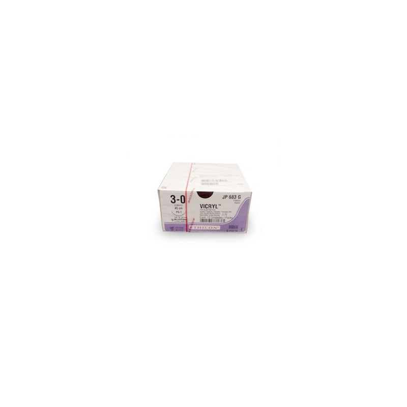 VICRYL 3/0 INCOLORO AG PS-1 45 CM C/12