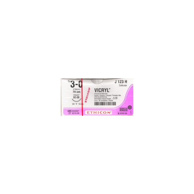 VICRYL* UND 3-0 70CM (1)SC-20 C/36