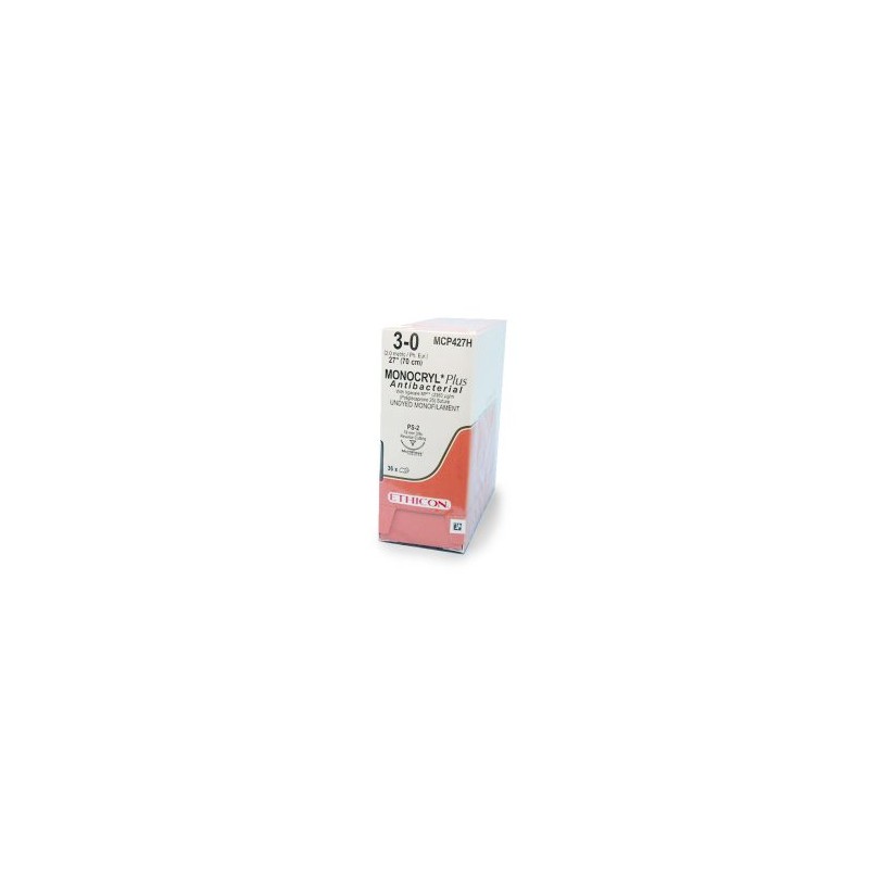 MONOCRYL PLUS 3/0 AG PS-2 3/8 C/36