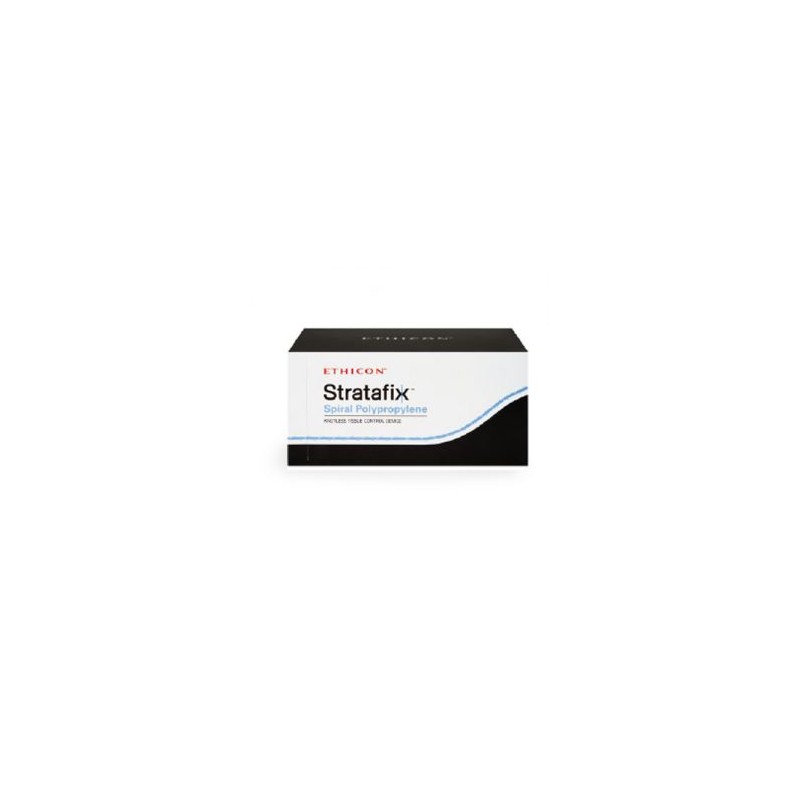SUTURA STRATAFIX UNIDIRECCIONAL PROLENE 2/0, AG SH-1 AHUSADA 1/2 CIRC. DE 22 MM, HEBRA 30 CM, CAJA C/12