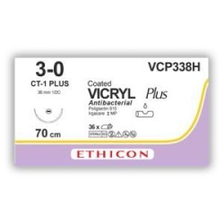 VICRYL PLUS 3/0  CT-1 C/36