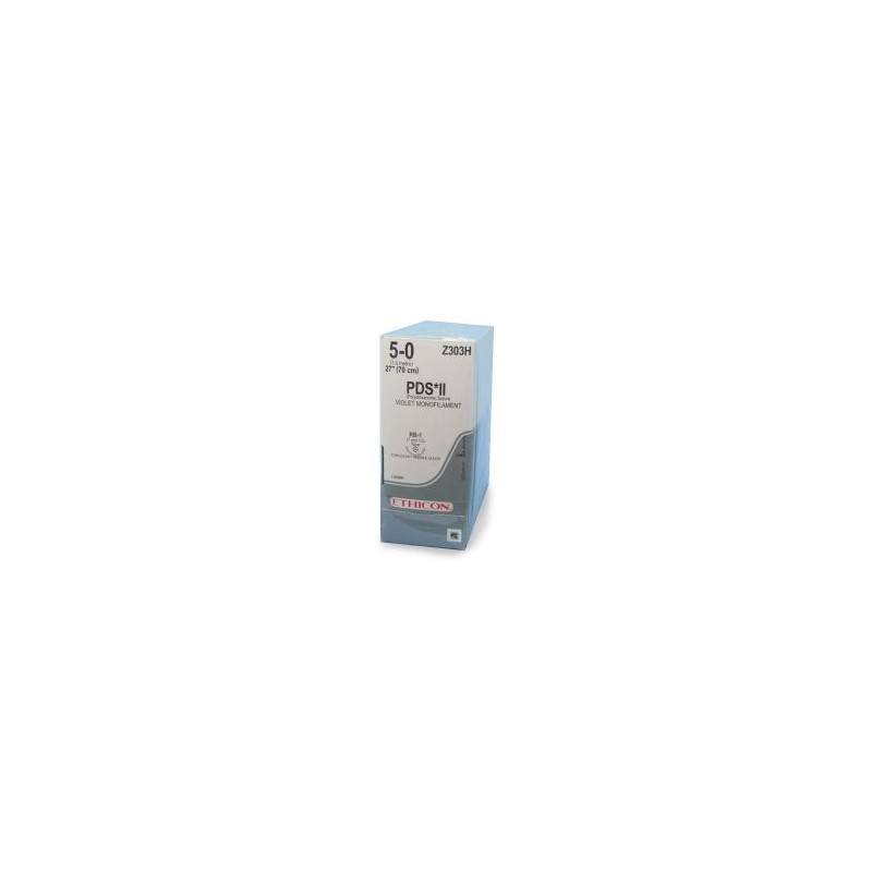 PDS II VIOLETA 5/0 AG RB-1 C/36