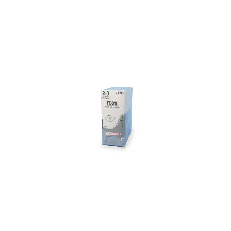 PDS II VIOLETA 2/0 AG CT-1 C/36