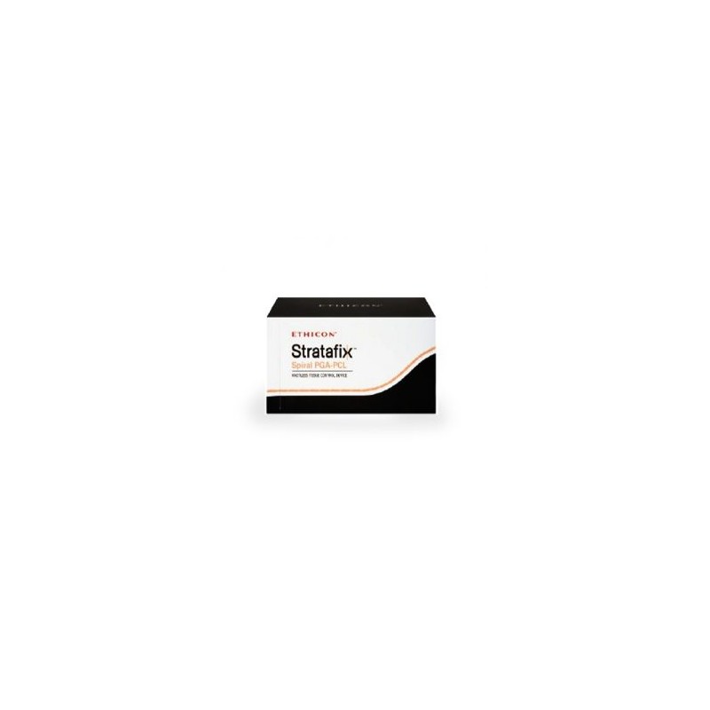 SUTURA STRATAFIX UNIDIRECCIONAL MONOCRYL PLUS 3/0, AG RB-1 AHUSADA 1/2 CIRC. DE 17 MM, HEBRA 30 CM, CAJA C/12