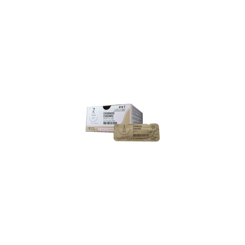 CATGUT CROMICO 2 AG CT-1 AHUS C/24