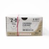 CATGUT CROMICO 2/0 AG SH AHUS C/24