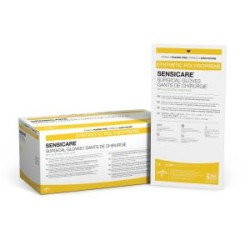 GUANTE SURGICAL SENSICARE ALOE 7.5 C/25