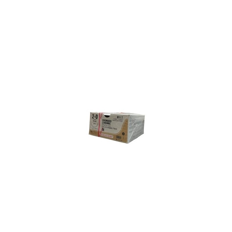 CATGUT CROMICO 2/0 AG CT-1 AHS C/24