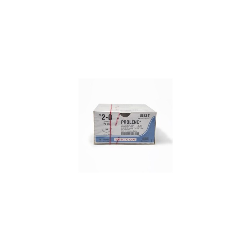 PROLENE 2/0 AG SH AHUS 1/2 CIRC C/24
