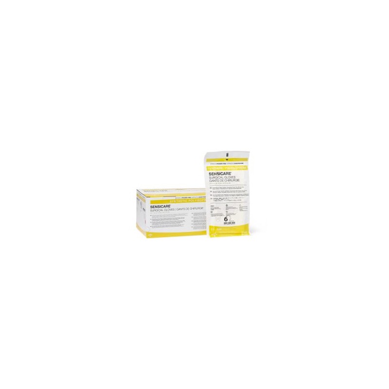 GUANTE SURGICAL SENSICARE ALOE 6.0 C/25