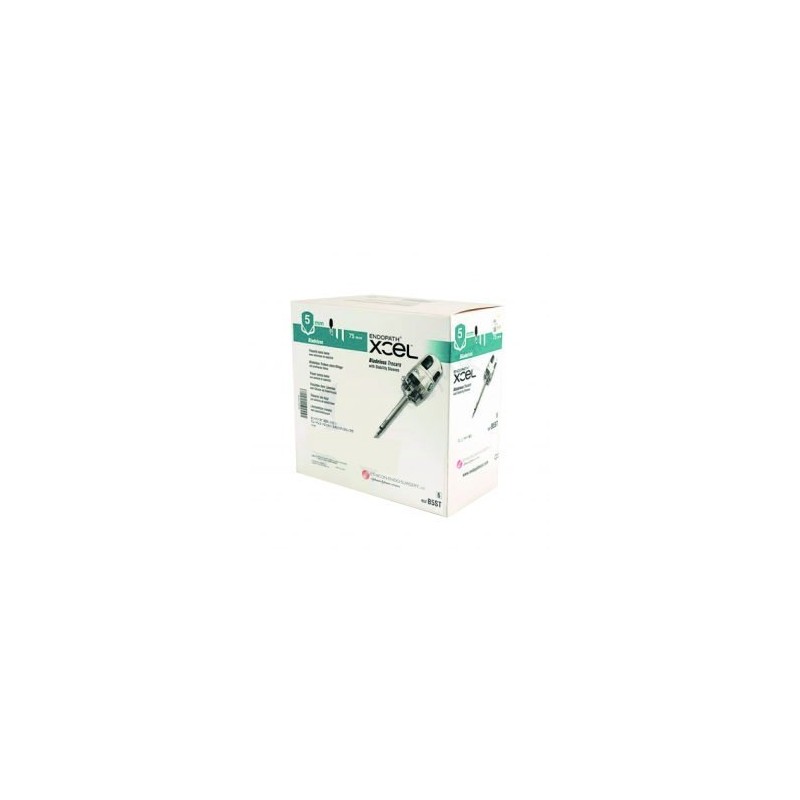 TROCAR CON CANULA DE ESTABILIZACION, DIAMETRO DE 5 MM, LONGITUD DE 75 MM, CAJA C/6