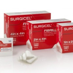 SURGICEL FIBRILLAR 2.5 X 5 CM C/10