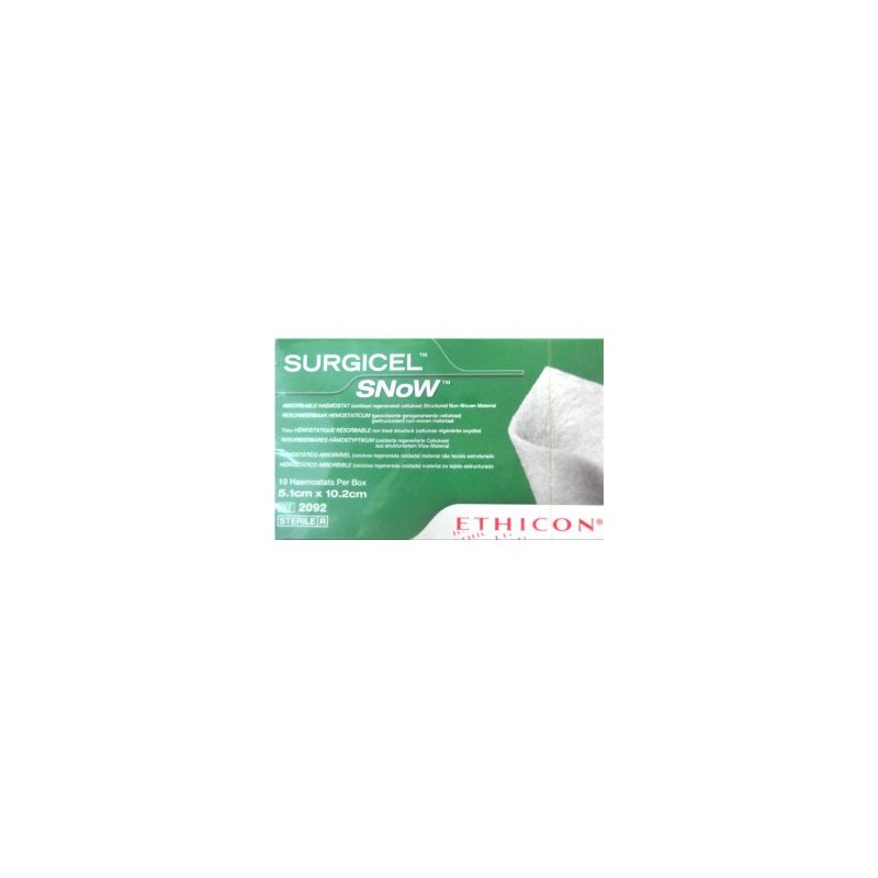 SURGICEL SNoW 5.1CMS x 10.2CMS C/10