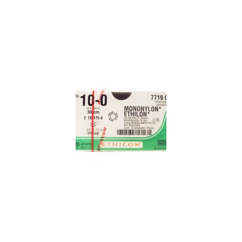 ETHILON 10/0 AG GS-10 D/A ESPT 1/2 C/12