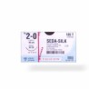 SEDA PERMA-HAND 2/0 45CM. AG SC-26 C/24